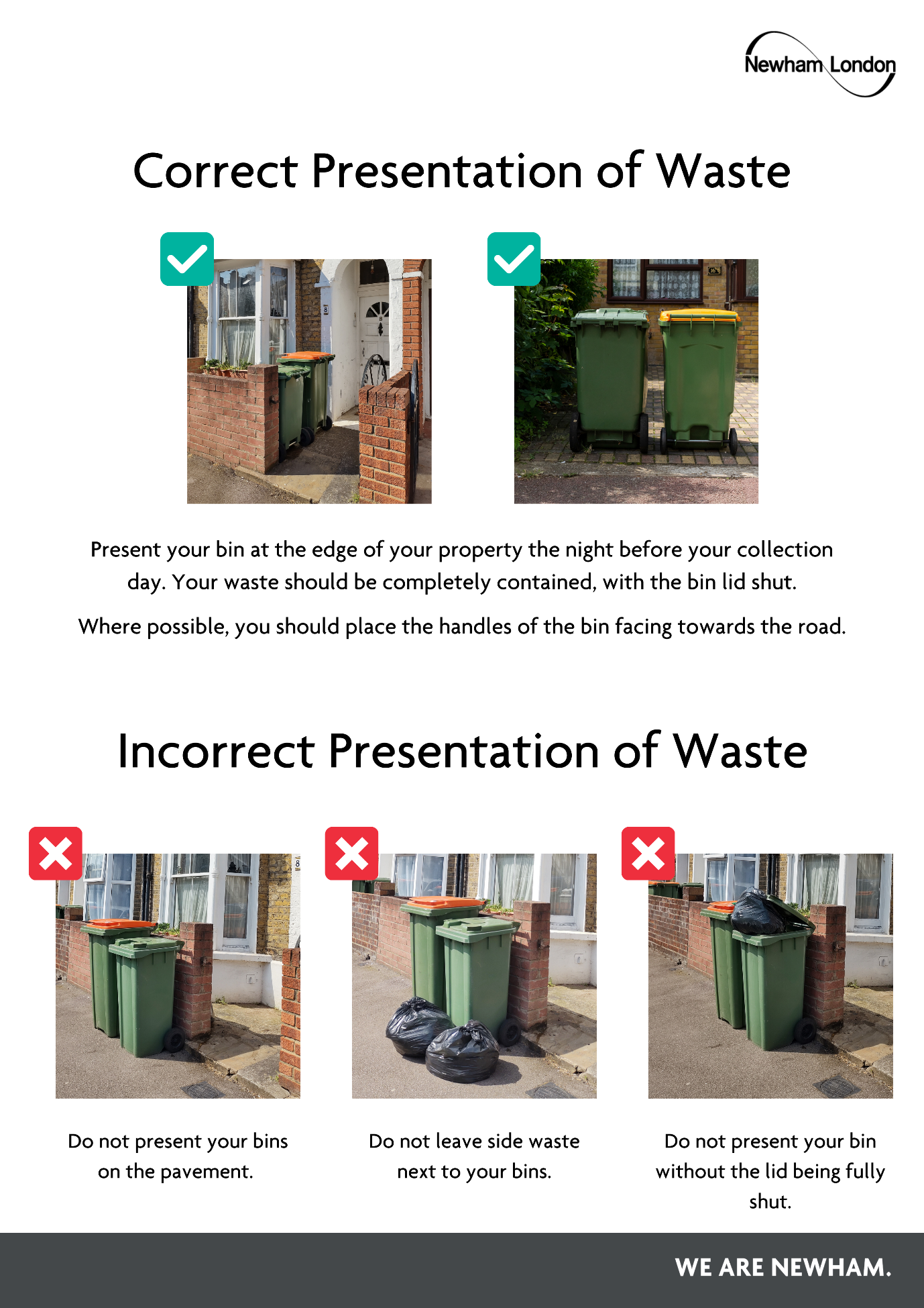 Guide to bin collection image