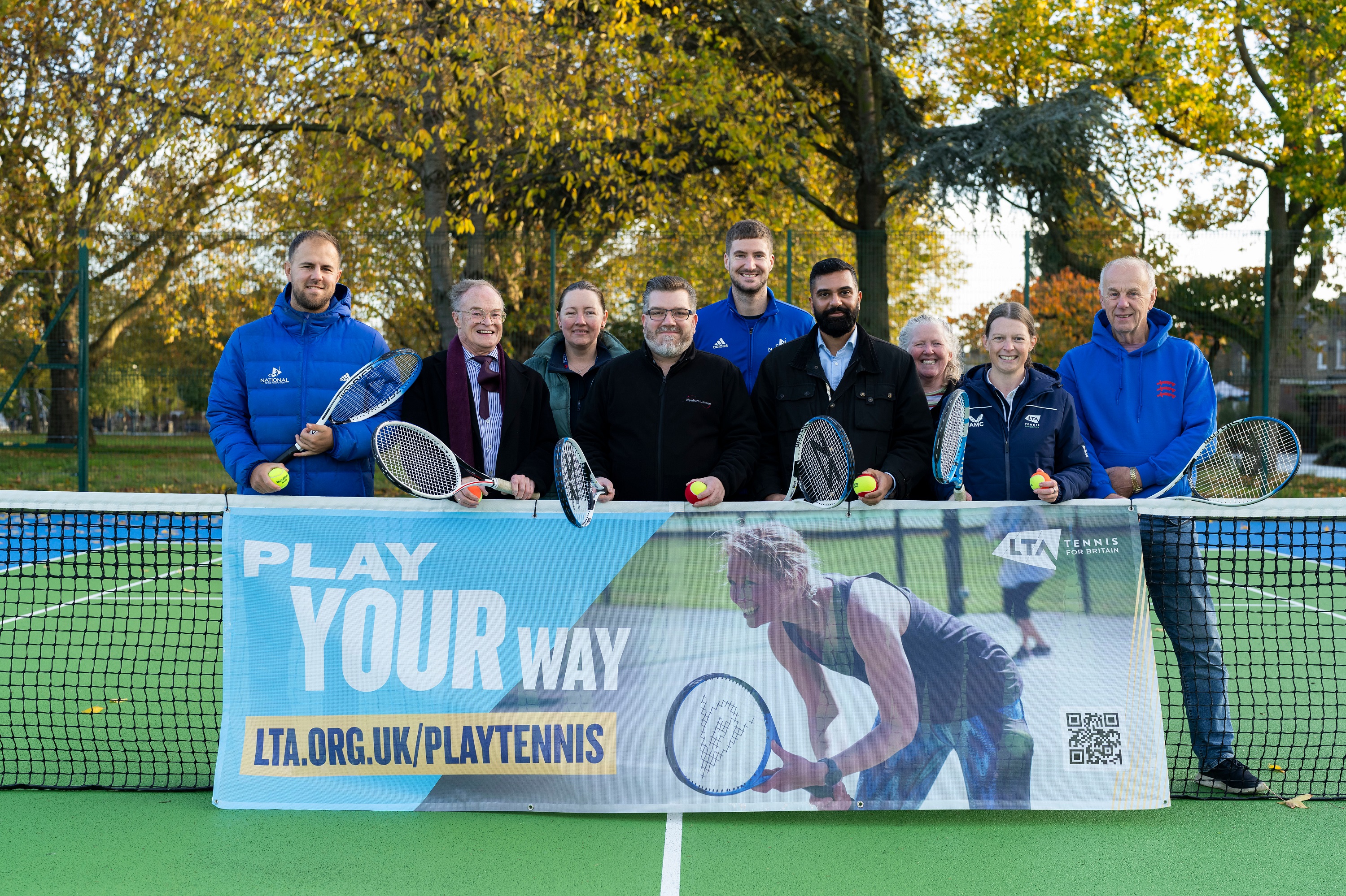 Newham tennis courts renovation and funding 1