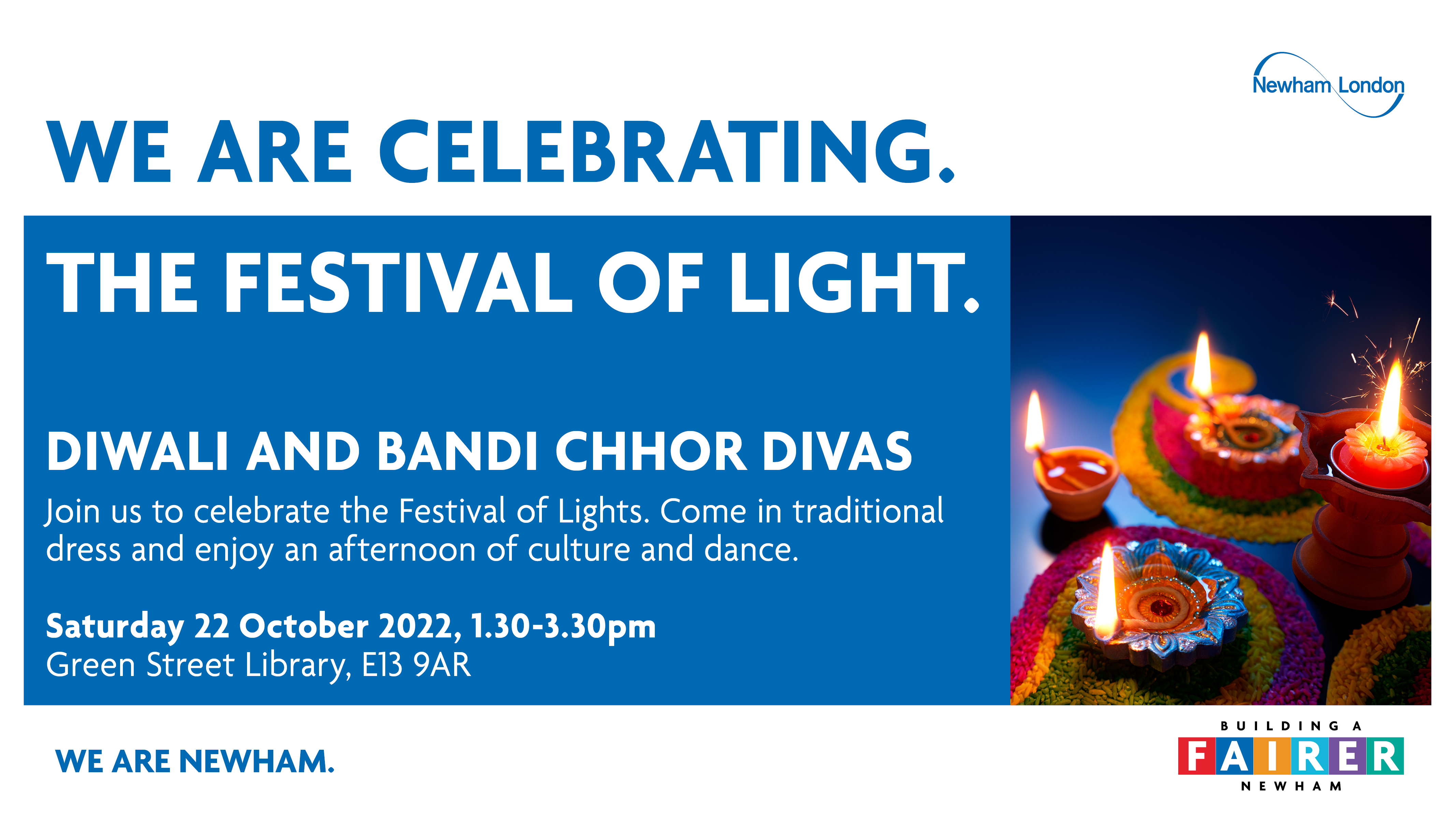 09090 Festival of light diwali 2022 twitter graphic for event