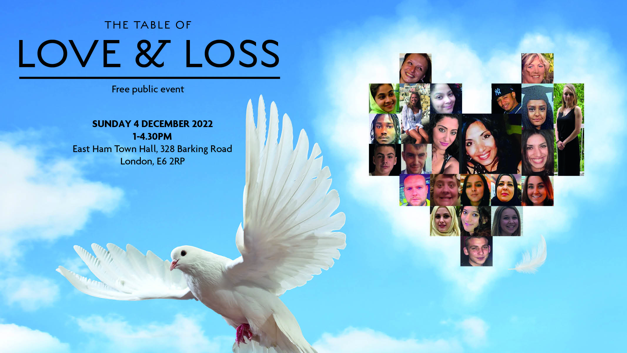 The Table of Love and Loss Event Newham Council