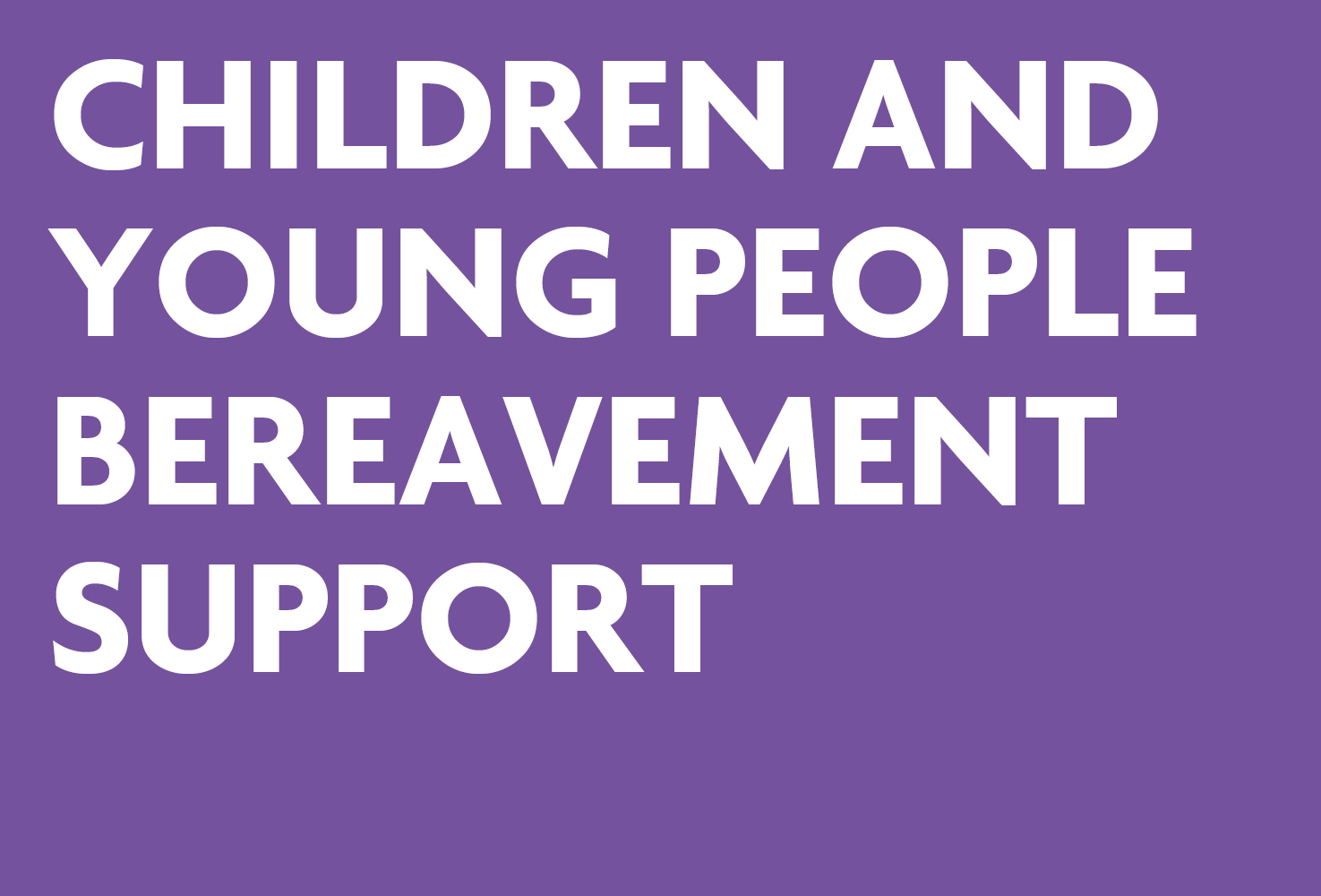 Children and Young People Bereavement SUpport