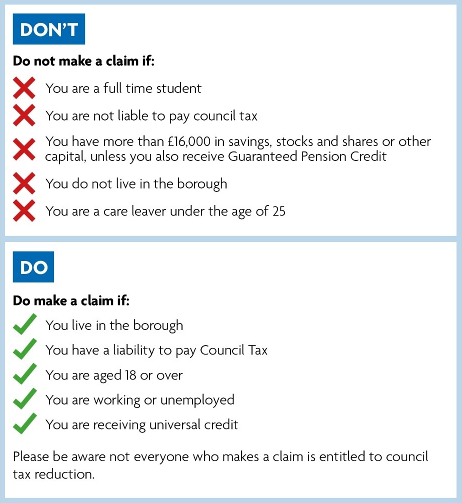 Make a claim for Council Tax Reduction – Council Tax Reduction 