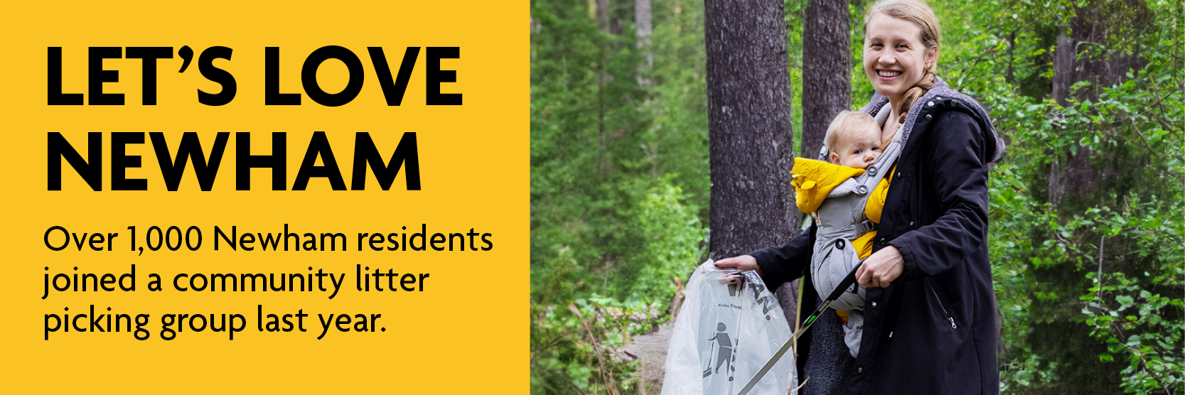 10622 Let s love newham website banner 1250x417px v2 litter picking