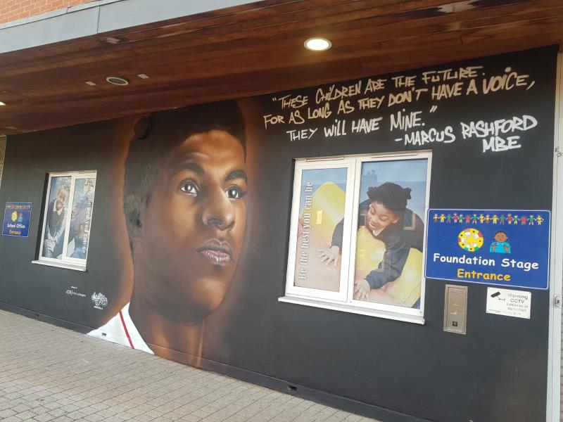 Marcus Rashford Mural