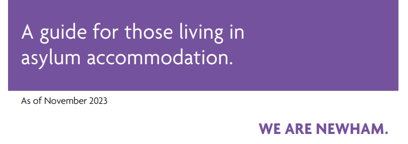 A guide for those living in asylum accommodation image