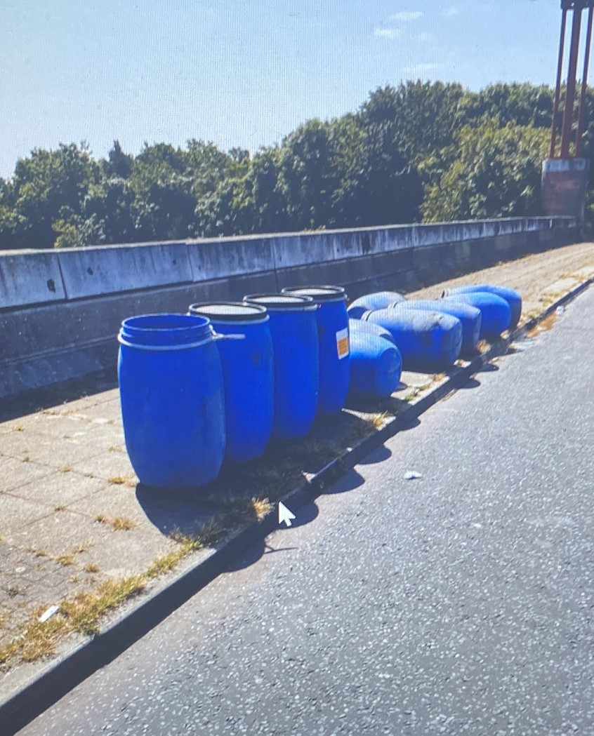 Fly-tippers dump barrels of toxic “acid” on East London road – Newham Council