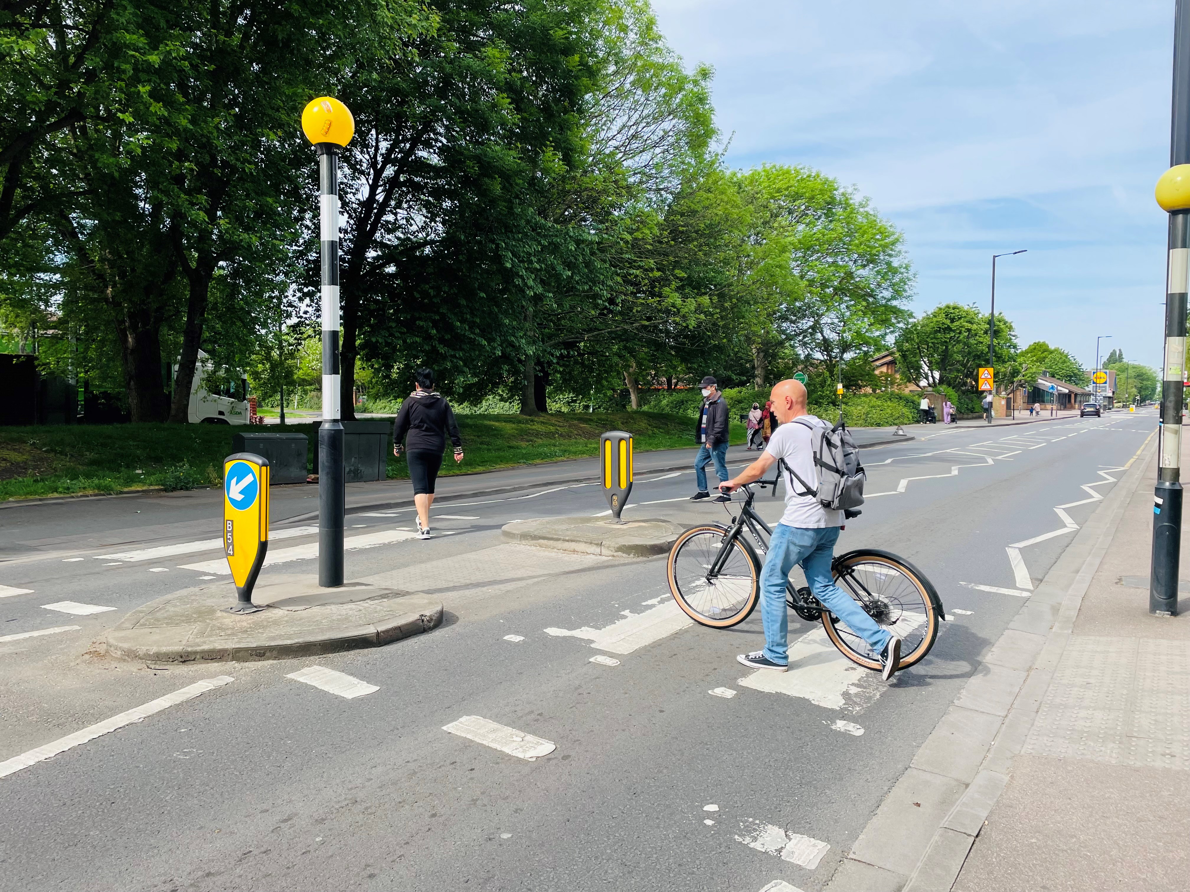 Beckton Walking and Cycling - zebra