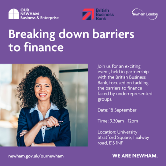 Breaking down barriers to finance