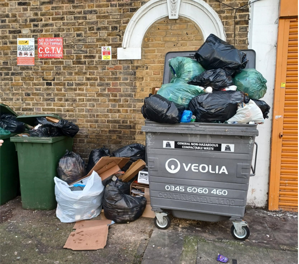 business waste, rubbish, community safety