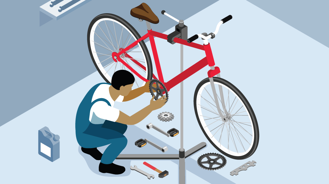 Dr bike newham blue