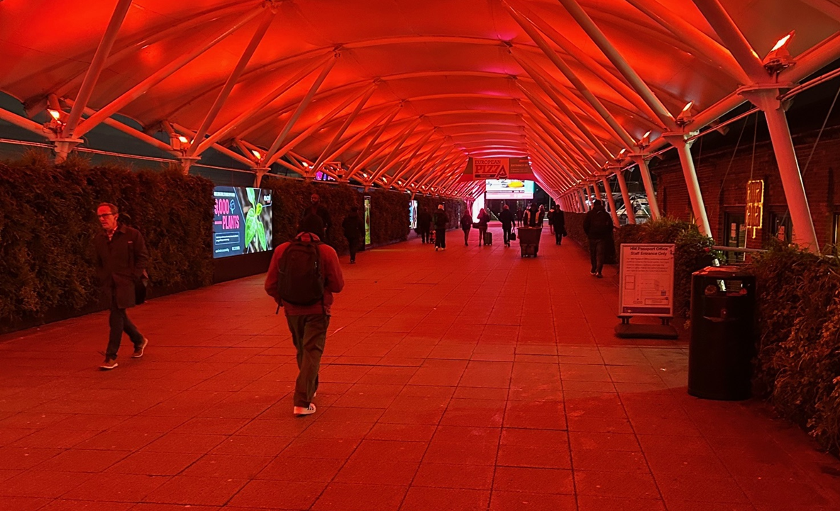 ExCel&nbsp;London and London Stadium light up orange in solidarity