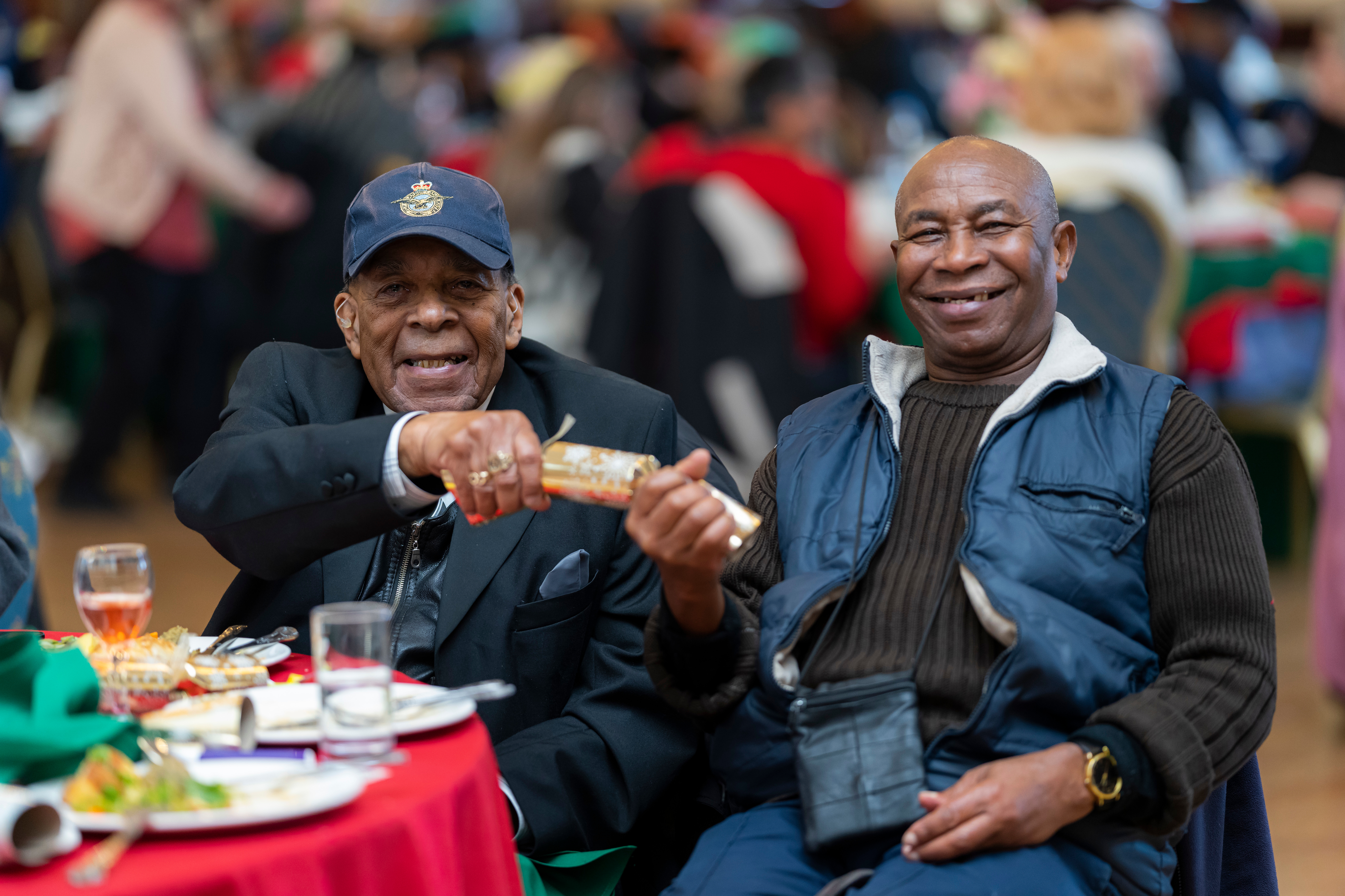 Gilbert 96 and owen from stratford elders lunch