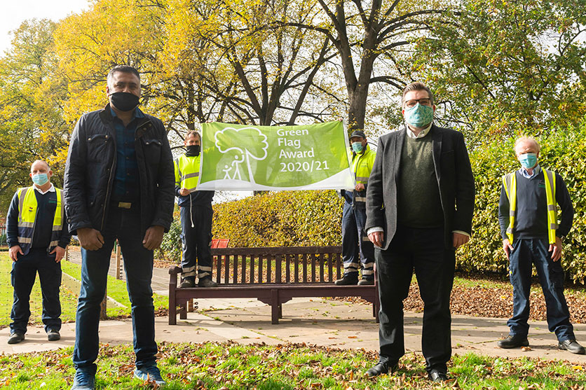 Plashet Park, Green Flag award