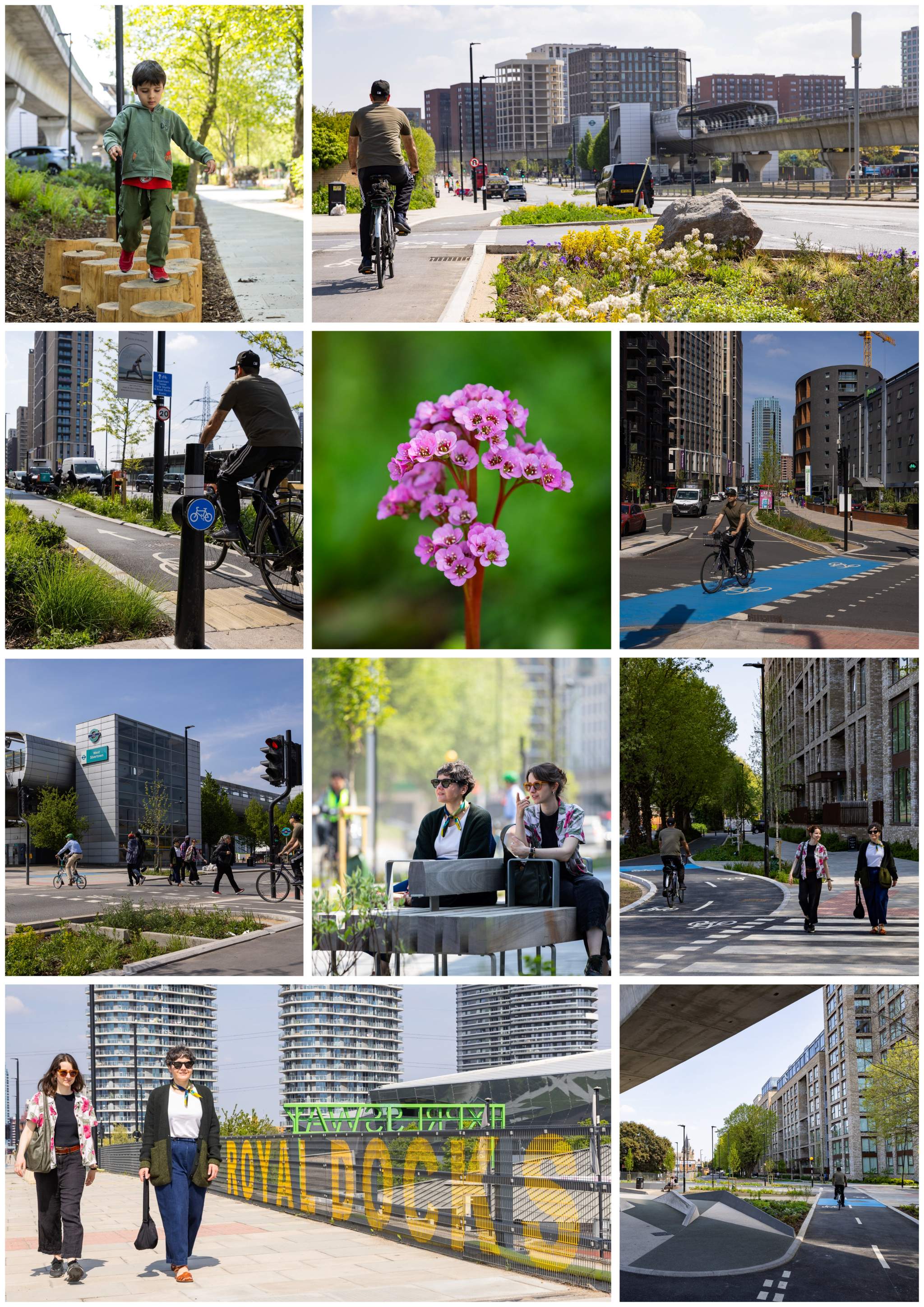 Grid art royal docks