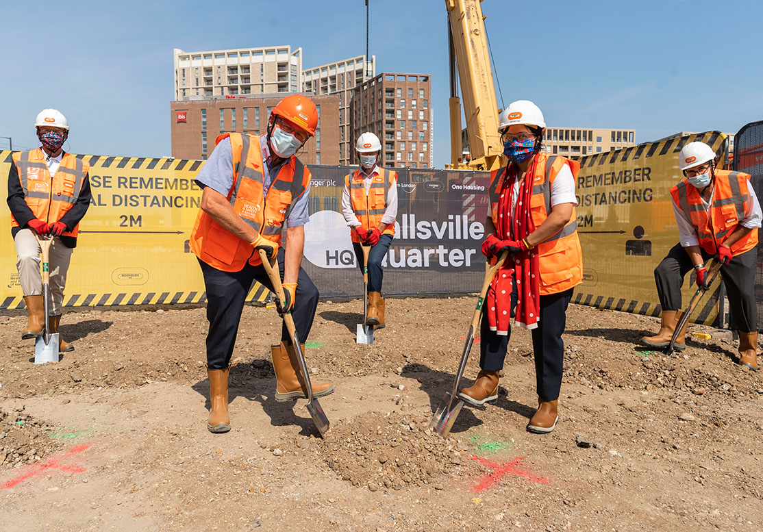 Hallsville groundbreaking, Hallsville, rokhsana fiaz