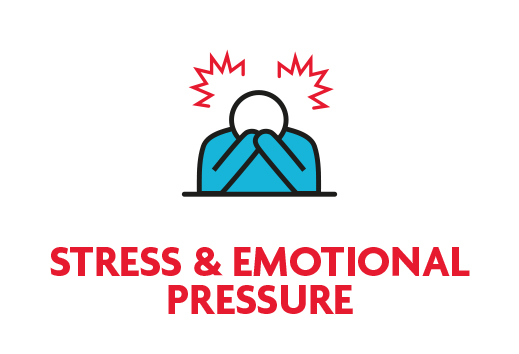 STRESS AND EMOTIONAL PRESSURE