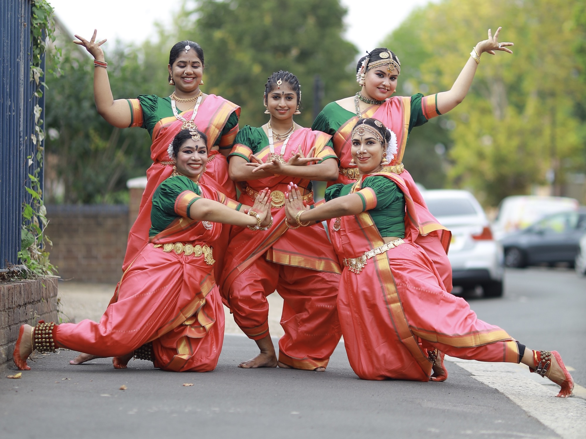 Image: Bharathanatyam dancers. Image copyright and courtesy of M.A.U.K. _ 