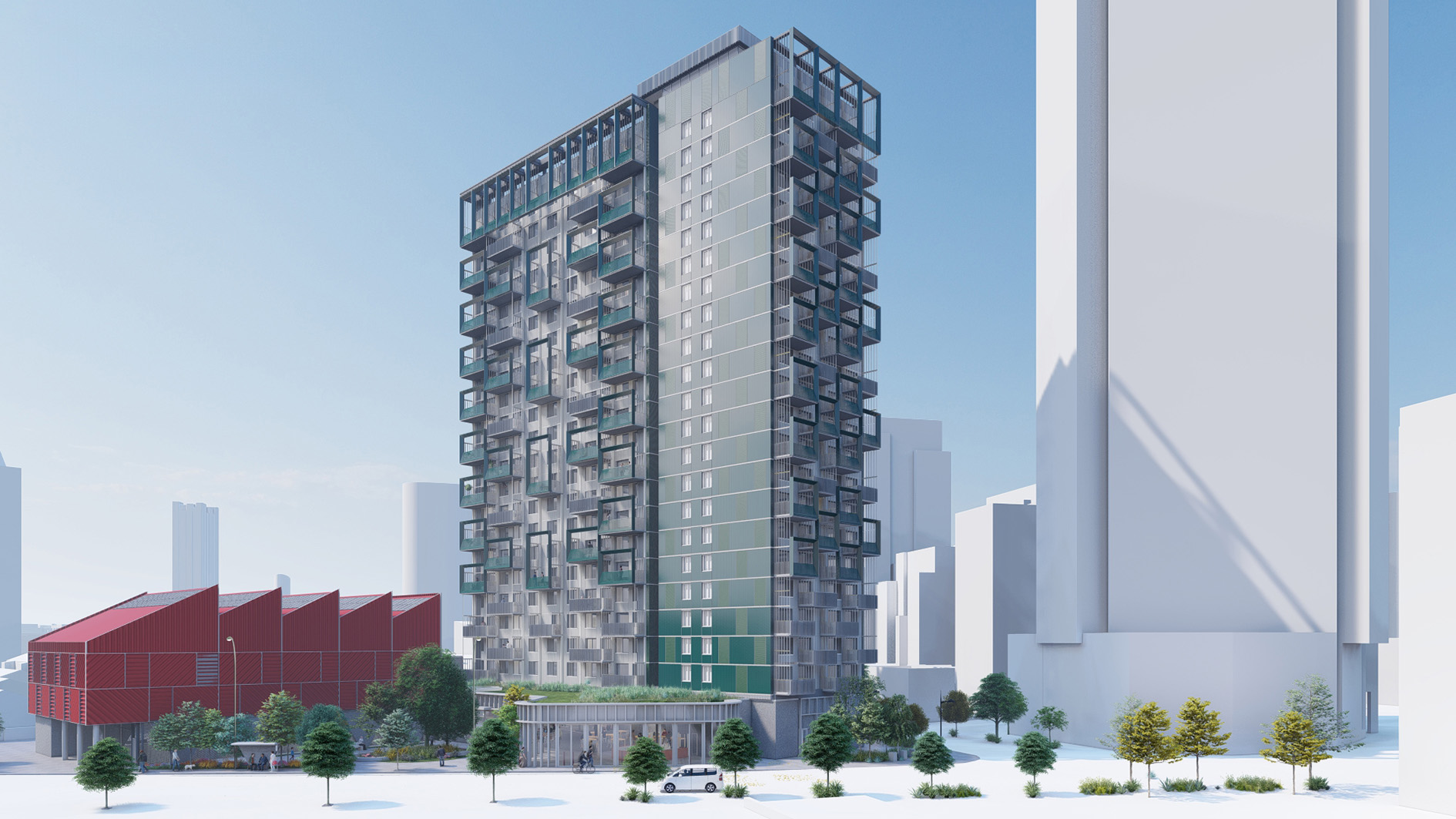Carpenters Estate CGI architects