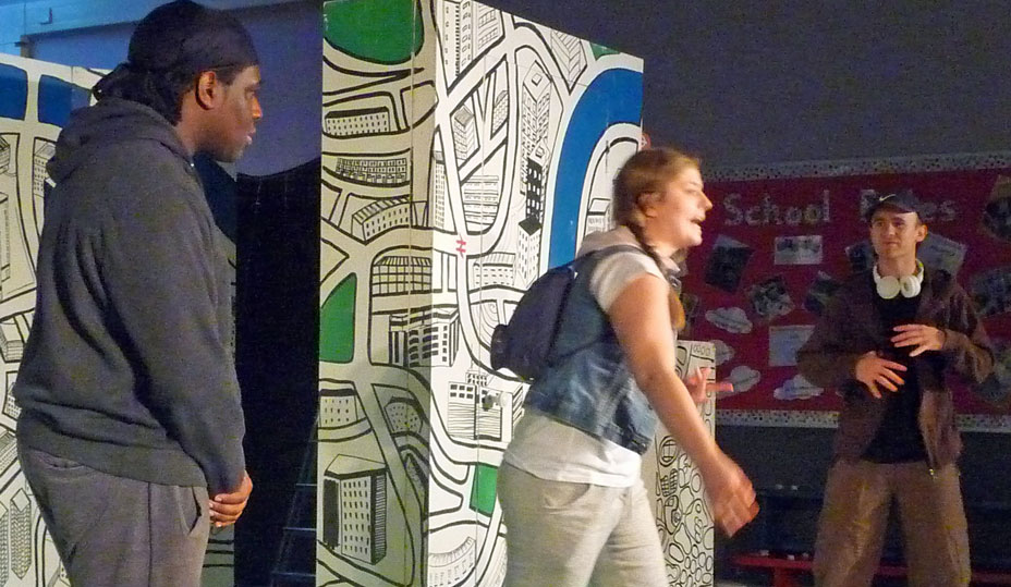 Knife crime play
