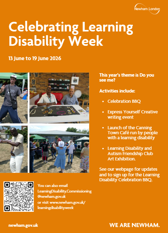 Picture of Learning Disability Week 2026 flyer