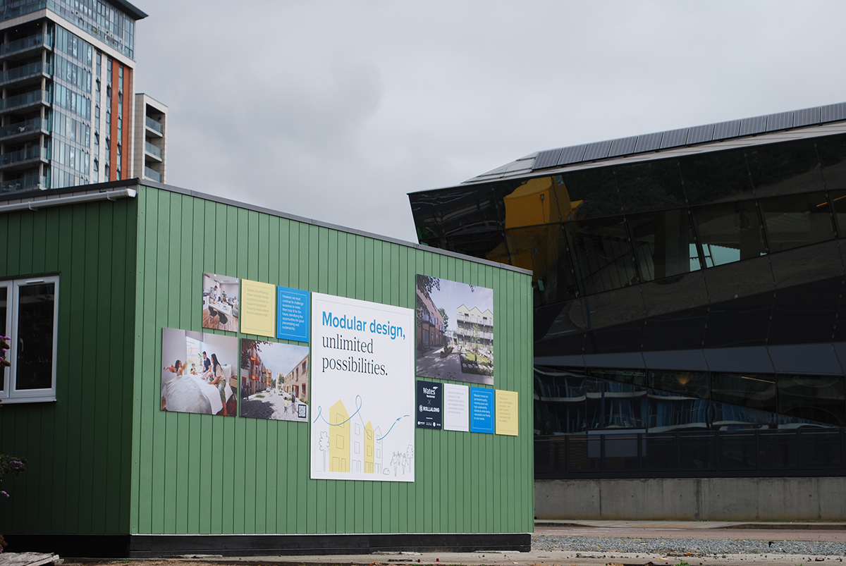 Modular home rollalong