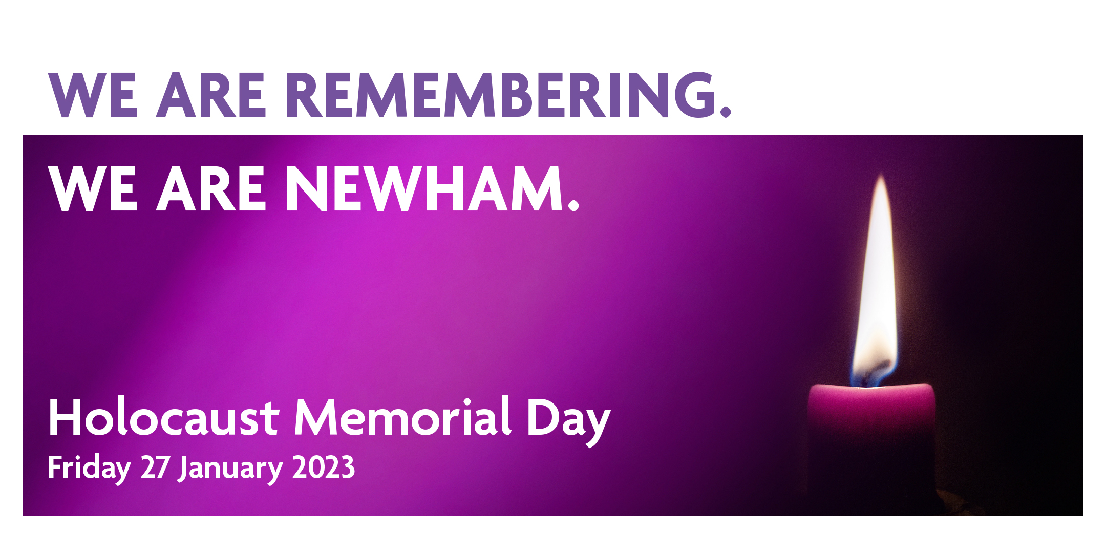 Newham HMD 2023, holocaust, holocaust memorial.