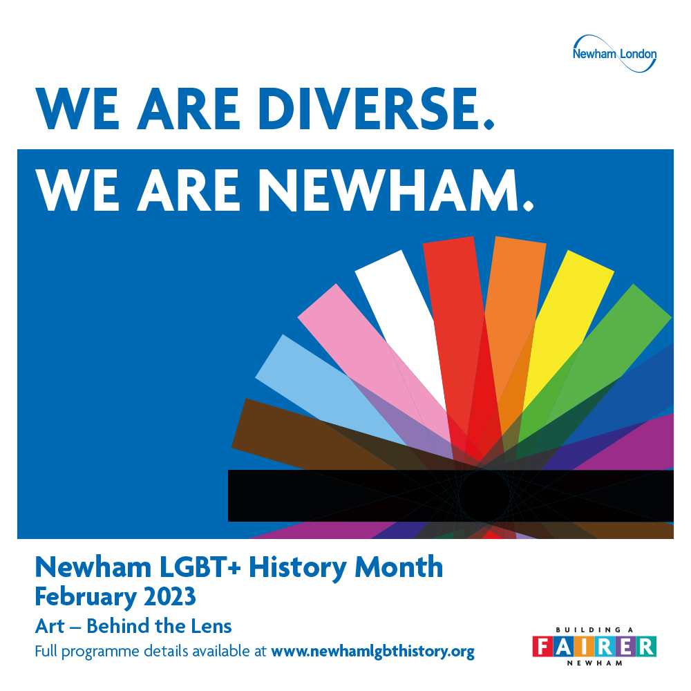 Newham lgbt month 2023 instagram v2