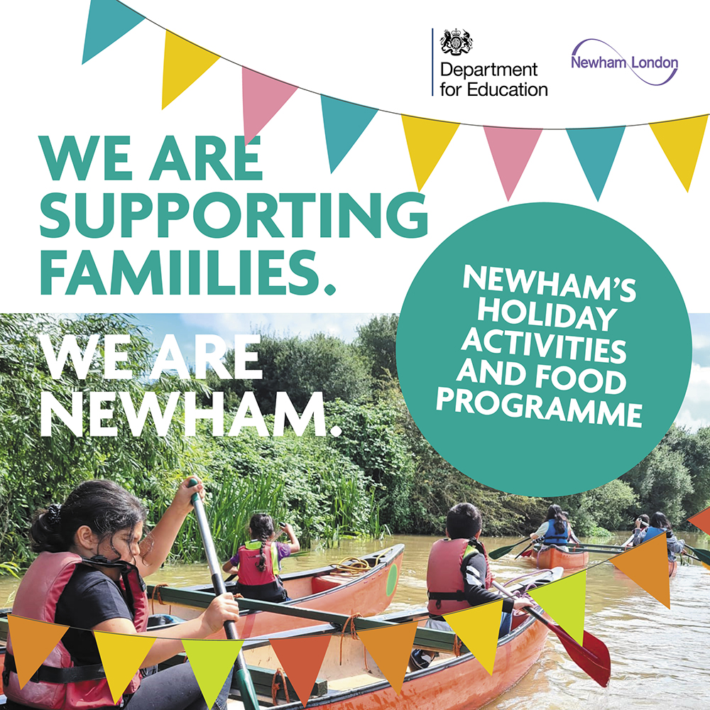 Newhams holiday activities and food programme