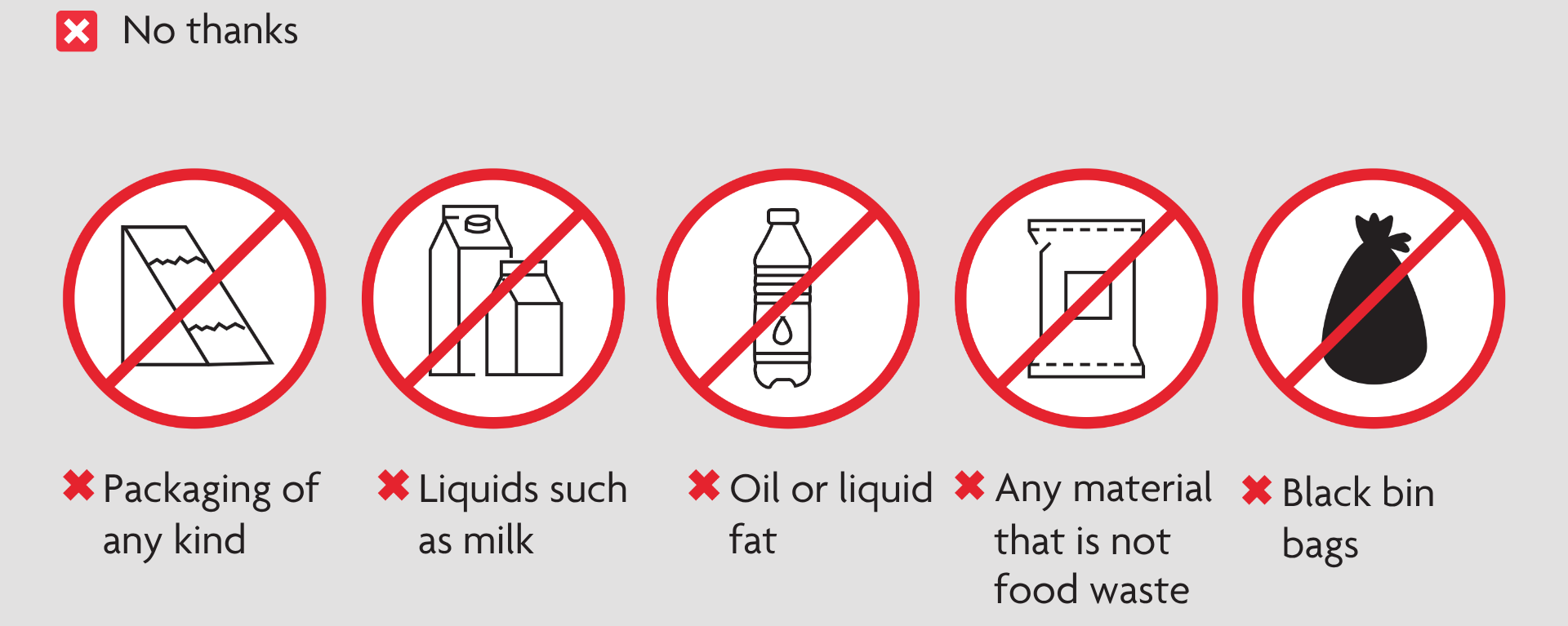 Not food waste