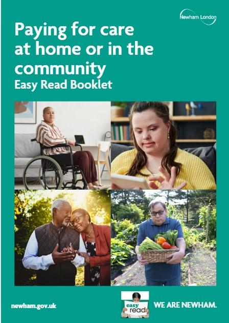 Picture of Paying for care at Home or in the Community easy read booklet