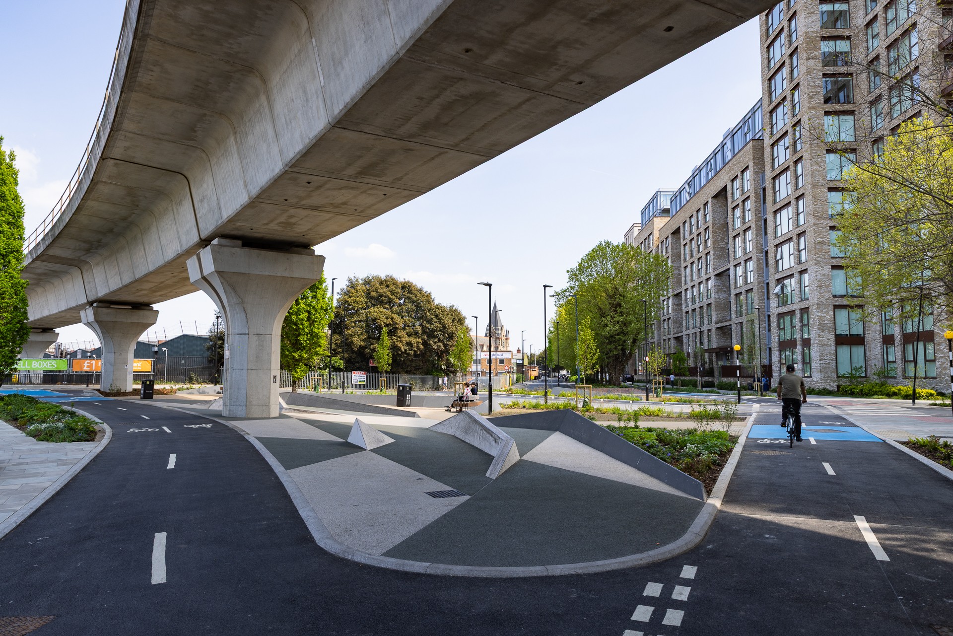 Royal docks corridor underpass