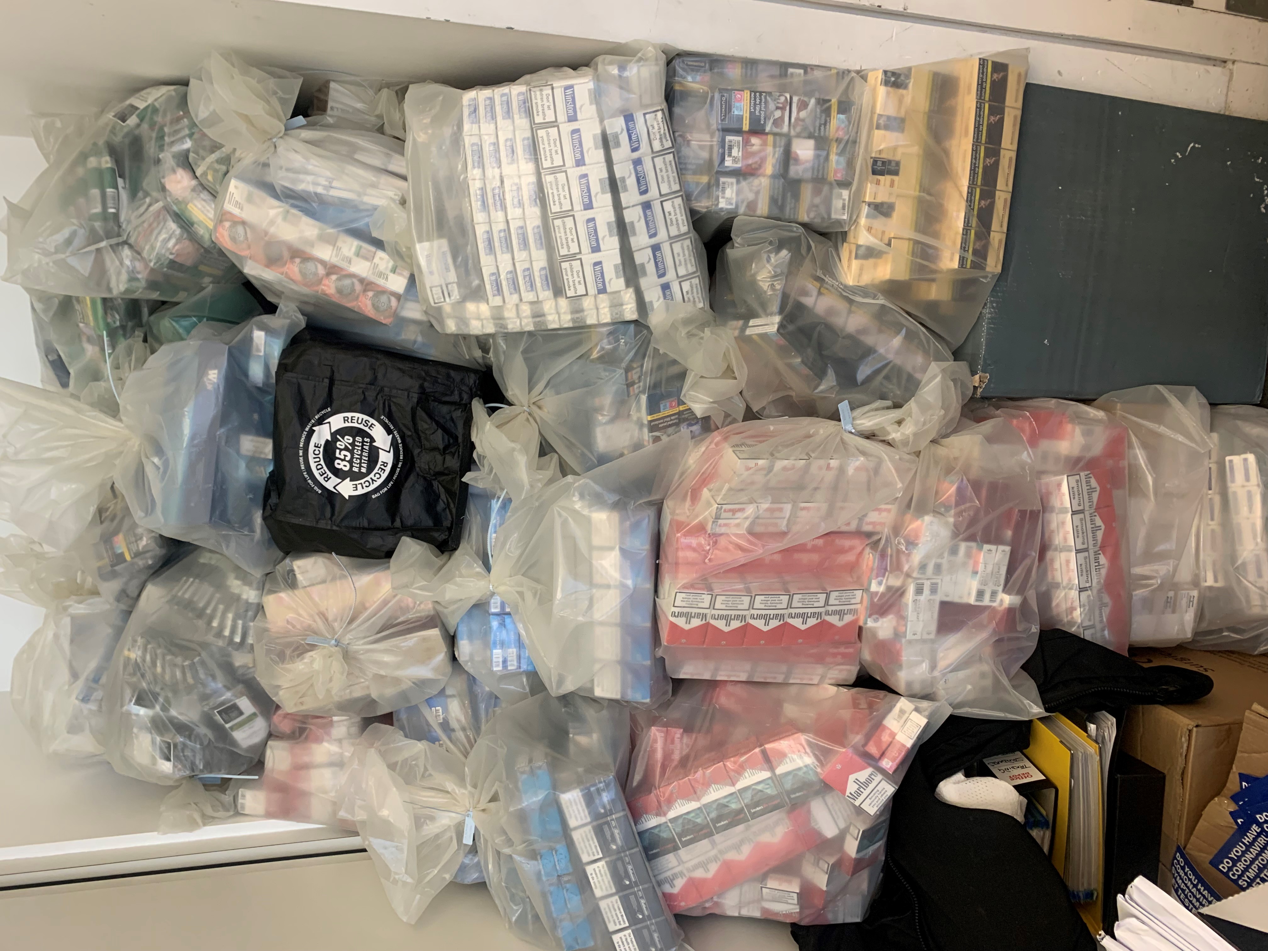 Seized Tobacco products 2022