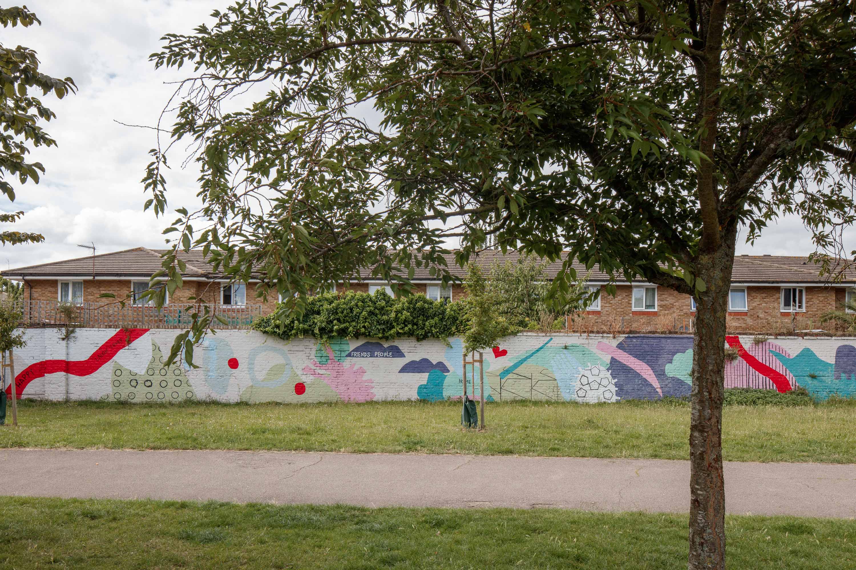 Shape Newham Plaistow Place of Play Mural