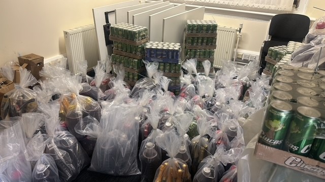 Trading standards seized illegal alcohol 1