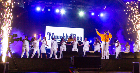 Naughty Boy headlining Under the Stars.