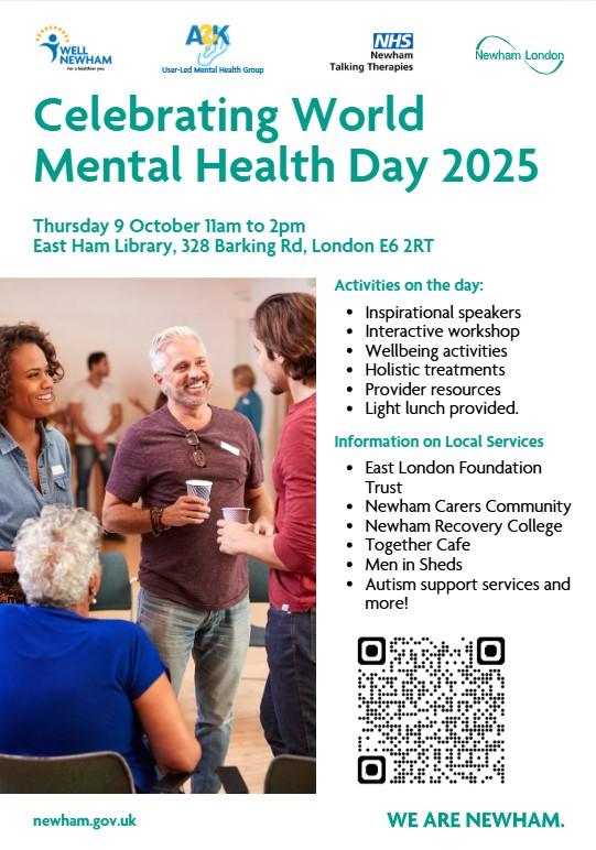 Picture of World Mental Health Day 2025 flyer