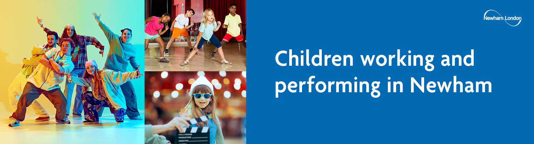 Children working and performing in Newham