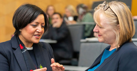 The Mayor of Newham Rokhsana Fiaz attended and opened this year&rsquo;s conference, along with Joanne McCartney, the Deputy Mayor of London for Education and Childcare.