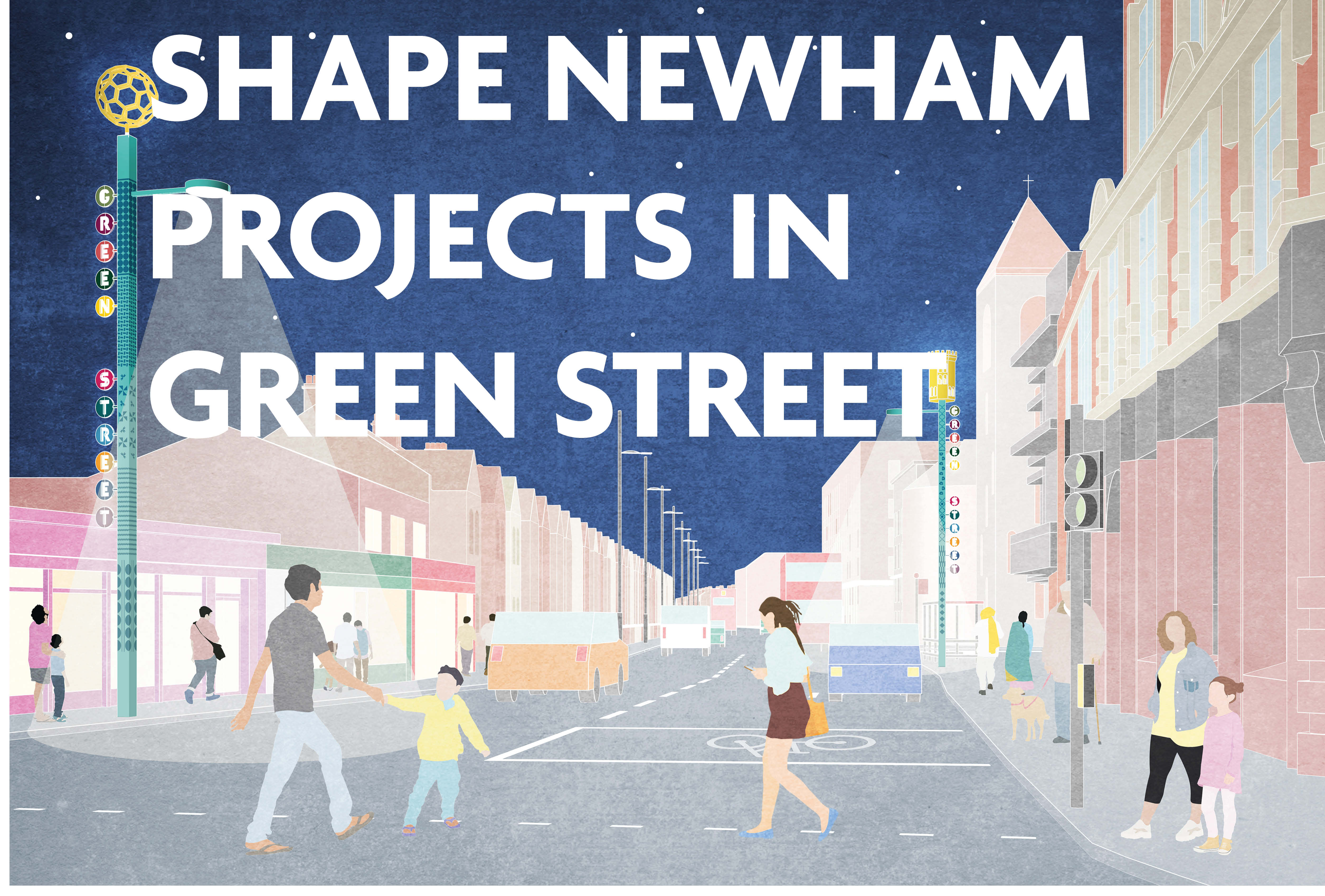 Shape newham projects in Green street