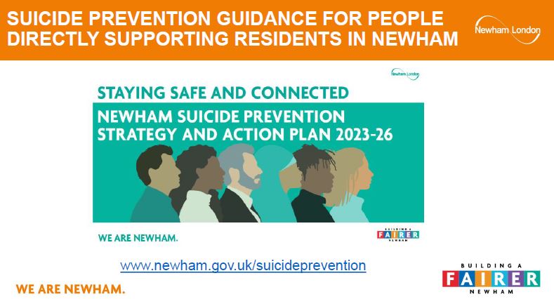 Suicide prevention guidance for people directly supporting residents