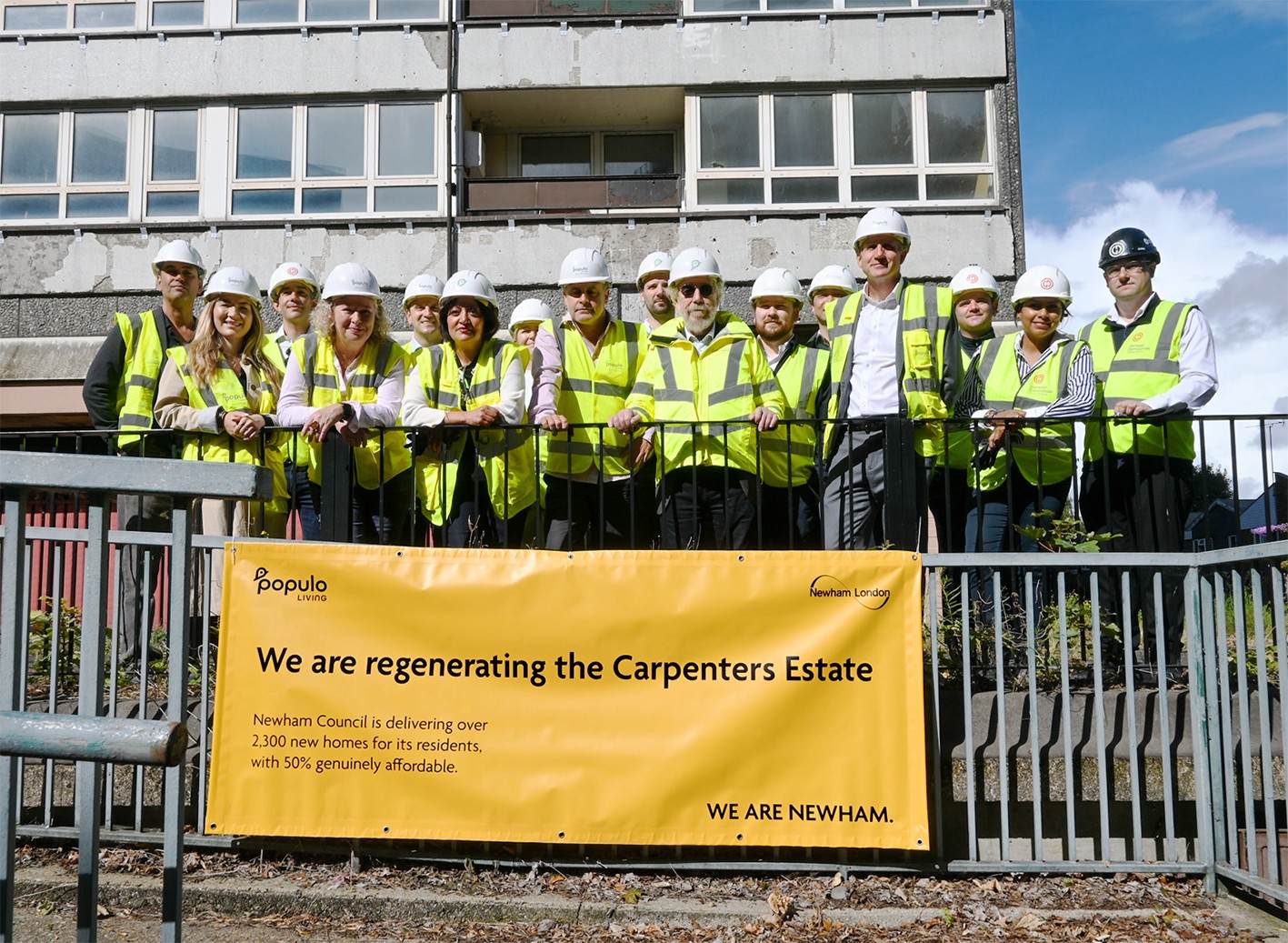 carpenters estate start on site